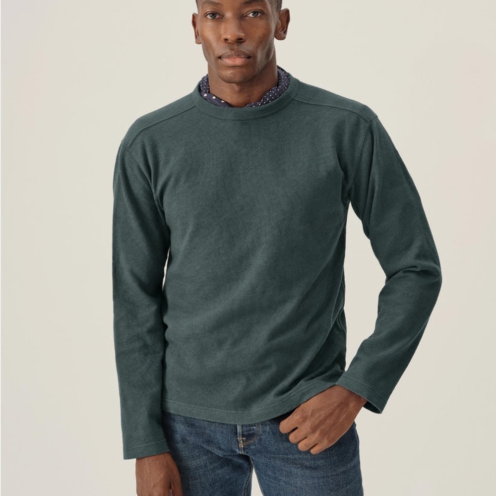 Buck Mason Field-Spec Surplus Crew Long sleeve Shirt